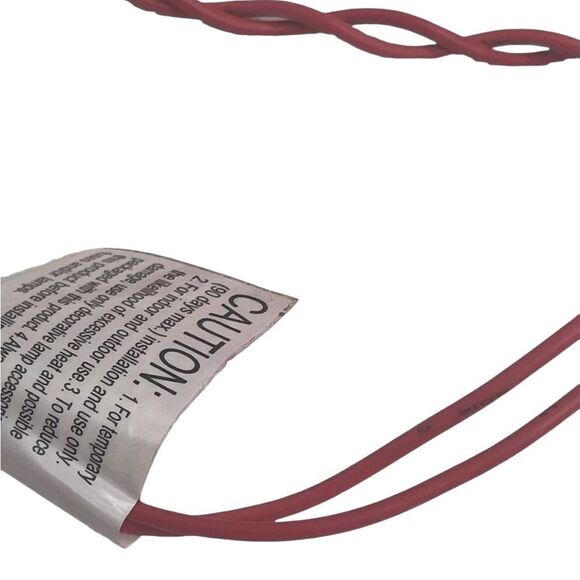 Rare Green/Red Lighted Mickey Mouse Disney Light Up Christmas Window Decor 2009 - Picture 10 of 16